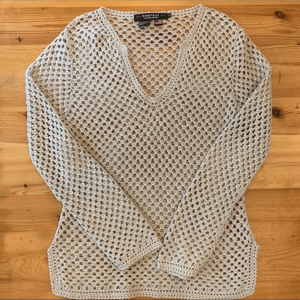 Rampage crochet sweater